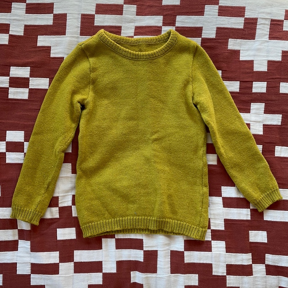 Disana Jumper in Curry Wool